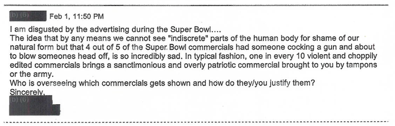 Illustration for article titled Sex And Dead Children: Every FCC Viewer Complaint About The Super Bowl
